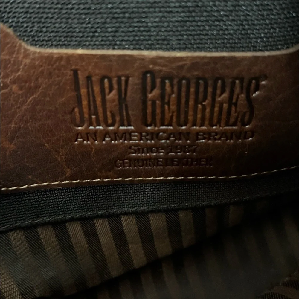 Brown Leather Jack George’s Bag